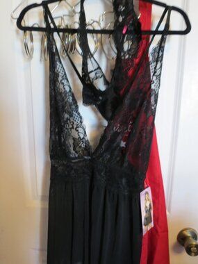 New With Tags 3X-4X Seven Till Midnight Flyaway Babydoll and Thong 2 piece set